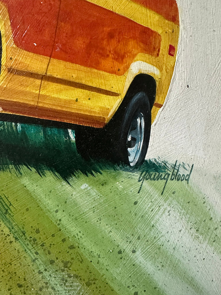 Original Kenny Youngblood VAN art ... NOT A PRINT!