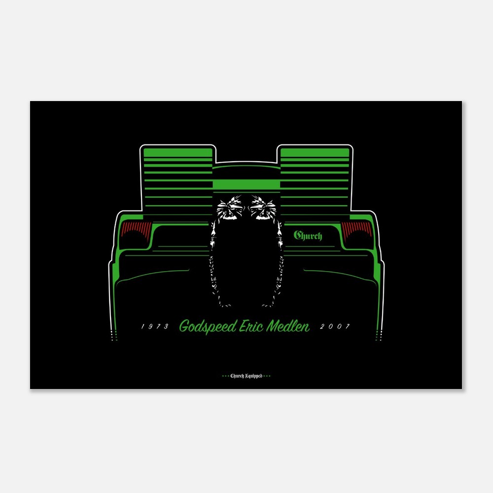 Eric Medlen poster 60x90 cm / 24x36″