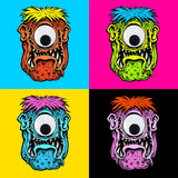Eye Drool Complete Set of 4 + Von Franco Sketches — Googly Eye Series No. 1 (Presale)