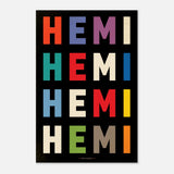 HEMI poster 60x90 cm / 24x36″
