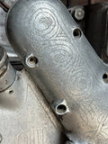 Von Dutch engraved Royal Enfield / Indian motorcycle engine