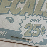 Motor Mouth supersized decal print detail