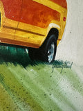 Original Kenny Youngblood VAN art ... NOT A PRINT!
