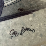 Porsche concept art from George Barris' Shop. signed.
