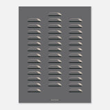 LOUVERS poster 75x100 cm / 30x40″