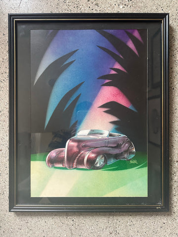 Ed NEWT Newton original art from the Brucker Auction. Signed.