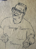 Vintage NORM Grabowski print ... SIGNED by Norm.