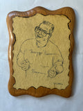 Vintage NORM Grabowski print ... SIGNED by Norm.