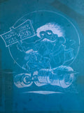 Vintage original silk screen hot rod monster art (early ROTH style)
